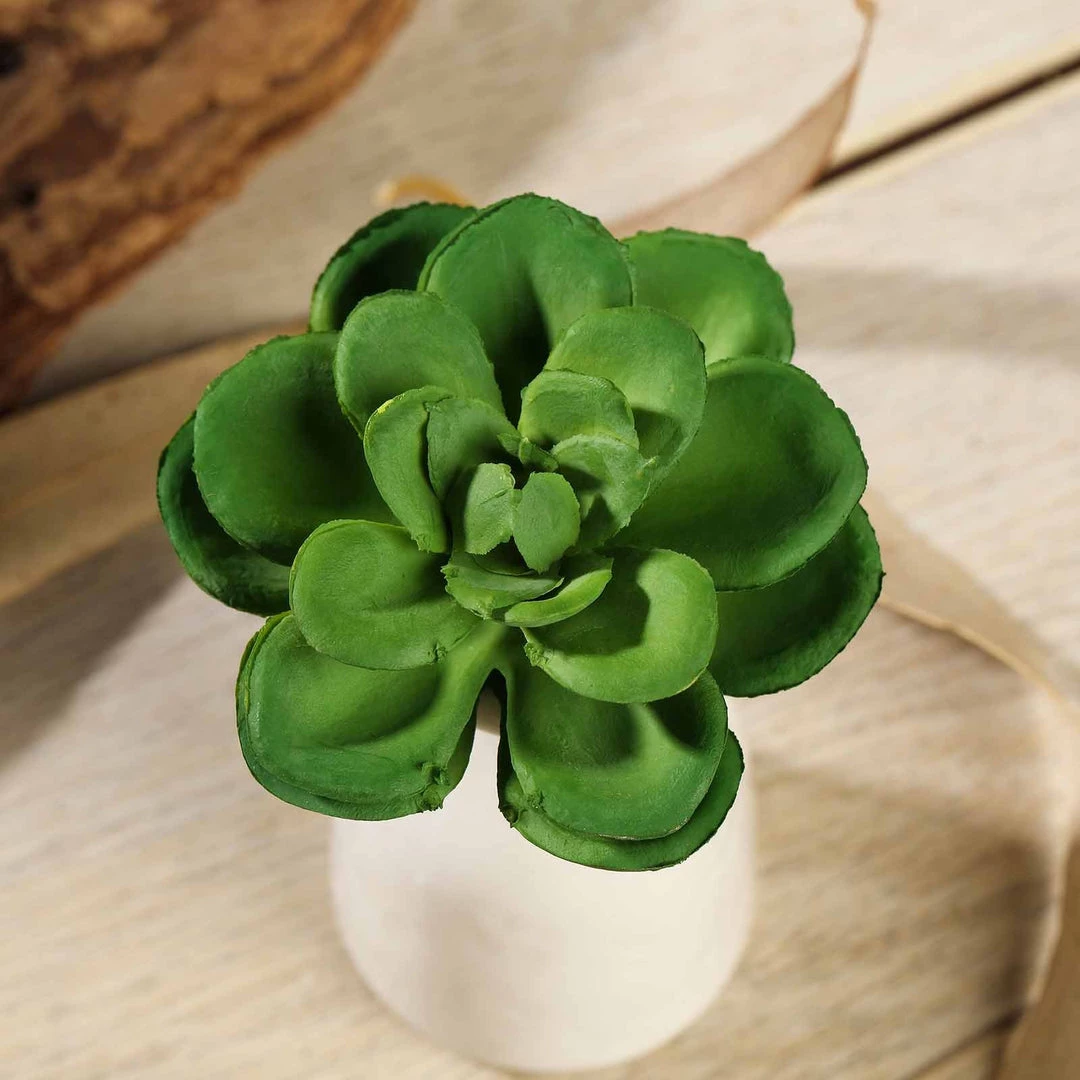 Silkflowersfactory Succulents Set Of 3 | 3" Echeveria Orion Decorative Artificial Plants 6 Silkflowersfactory Succulents Set Of 3 | 3" Echeveria Orion Decorative Artificial Plants