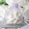 Silkflowersfactory 3"x4" Lavender Organza Jewellery Wedding Birthday Party Favor Gift Drawstring Pouches Bags - 10/pk Craft Supplies 2 Silkflowersfactory 3"x4" Lavender Organza Jewellery Wedding Birthday Party Favor Gift Drawstring Pouches Bags - 10/pk Craft Supplies