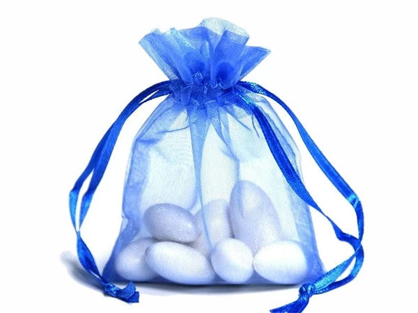 Silkflowersfactory 3"x4" Serenity Organza Jewellery Wedding Birthday Party Favor Gift Drawstring Pouches Bags - 10/pk 3 Silkflowersfactory 3"x4" Serenity Organza Jewellery Wedding Birthday Party Favor Gift Drawstring Pouches Bags - 10/pk