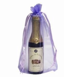 Silkflowersfactory Craft Supplies 6x9 Lavender Sheer Organza Bags -10 Pcs