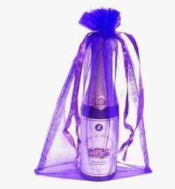 Silkflowersfactory 6x9 Purple Sheer Organza Bags -10 Pcs