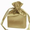 Silkflowersfactory Craft Supplies 3X4 Champagne Elegant Satin Bags - 12 Pcs 1 Silkflowersfactory Craft Supplies 3X4 Champagne Elegant Satin Bags - 12 Pcs