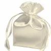 Silkflowersfactory Craft Supplies 5x7 Ivory Elegant Satin Bags - 12 Pcs 1 Silkflowersfactory Craft Supplies 5x7 Ivory Elegant Satin Bags - 12 Pcs
