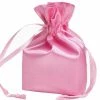Silkflowersfactory 5x7 Pink Elegant Satin Bags - 12 Pcs 2 Silkflowersfactory 5x7 Pink Elegant Satin Bags - 12 Pcs