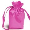 Silkflowersfactory Craft Supplies 6x9 Fushia Elegant Satin Bags - 12 Pcs 2 Silkflowersfactory Craft Supplies 6x9 Fushia Elegant Satin Bags - 12 Pcs