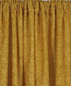 Silkflowersfactory Chandelier & Stands 20ft X 10ft MY DREAMY Spandex Backdrops - Gold