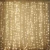 Silkflowersfactory 600 LED Lights BIG Wedding Party Photography Organza Curtain Backdrop - Warm White - 20FT X 10FT 1 Silkflowersfactory 600 LED Lights BIG Wedding Party Photography Organza Curtain Backdrop - Warm White - 20FT X 10FT