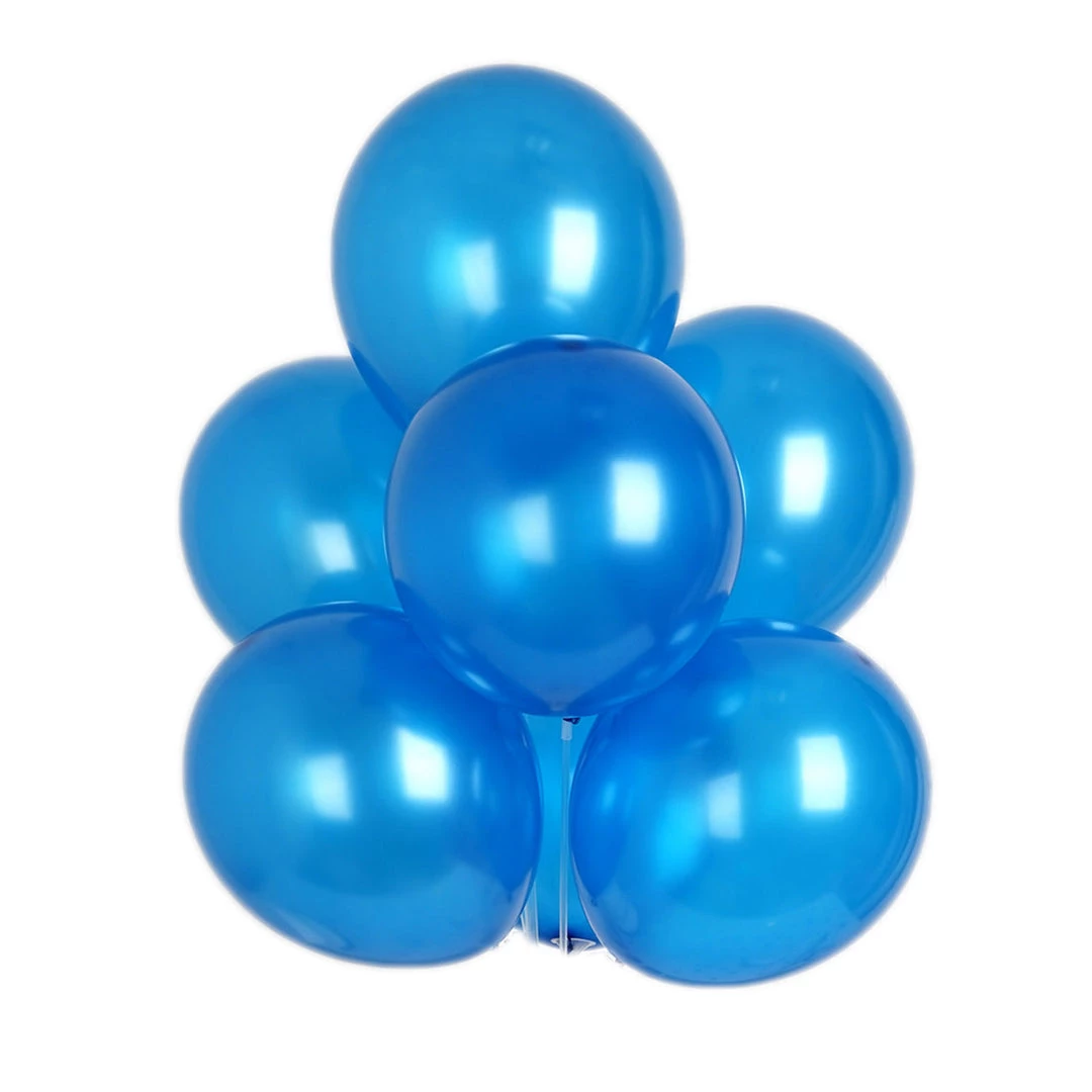 Silkflowersfactory 12" Metallic Latex Balloons-Royal Blue-25/pk Flower Vases & Decorations 5 Silkflowersfactory 12" Metallic Latex Balloons-Royal Blue-25/pk Flower Vases & Decorations