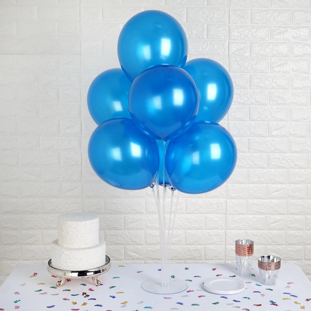 Silkflowersfactory 12" Metallic Latex Balloons-Royal Blue-25/pk Flower Vases & Decorations 3 Silkflowersfactory 12" Metallic Latex Balloons-Royal Blue-25/pk Flower Vases & Decorations