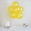 Silkflowersfactory Flower Vases & Decorations 12" Metallic Latex Balloons-Yellow-25/pk 2 Silkflowersfactory Flower Vases & Decorations 12" Metallic Latex Balloons-Yellow-25/pk