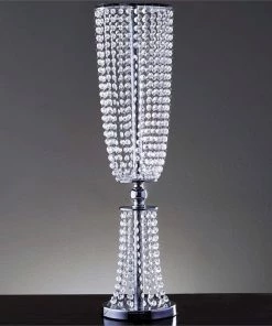 Efavormart-new 32" Tall Exotic Designer Crystal Garland Chandelier Wedding Centerpiece Chandelier & Stands