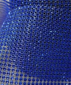 Silkflowersfactory Flower Vases & Decorations PAR EXCELLENCE Endless Diamond Roll 4.5"x10 Yards/roll Royal Blue