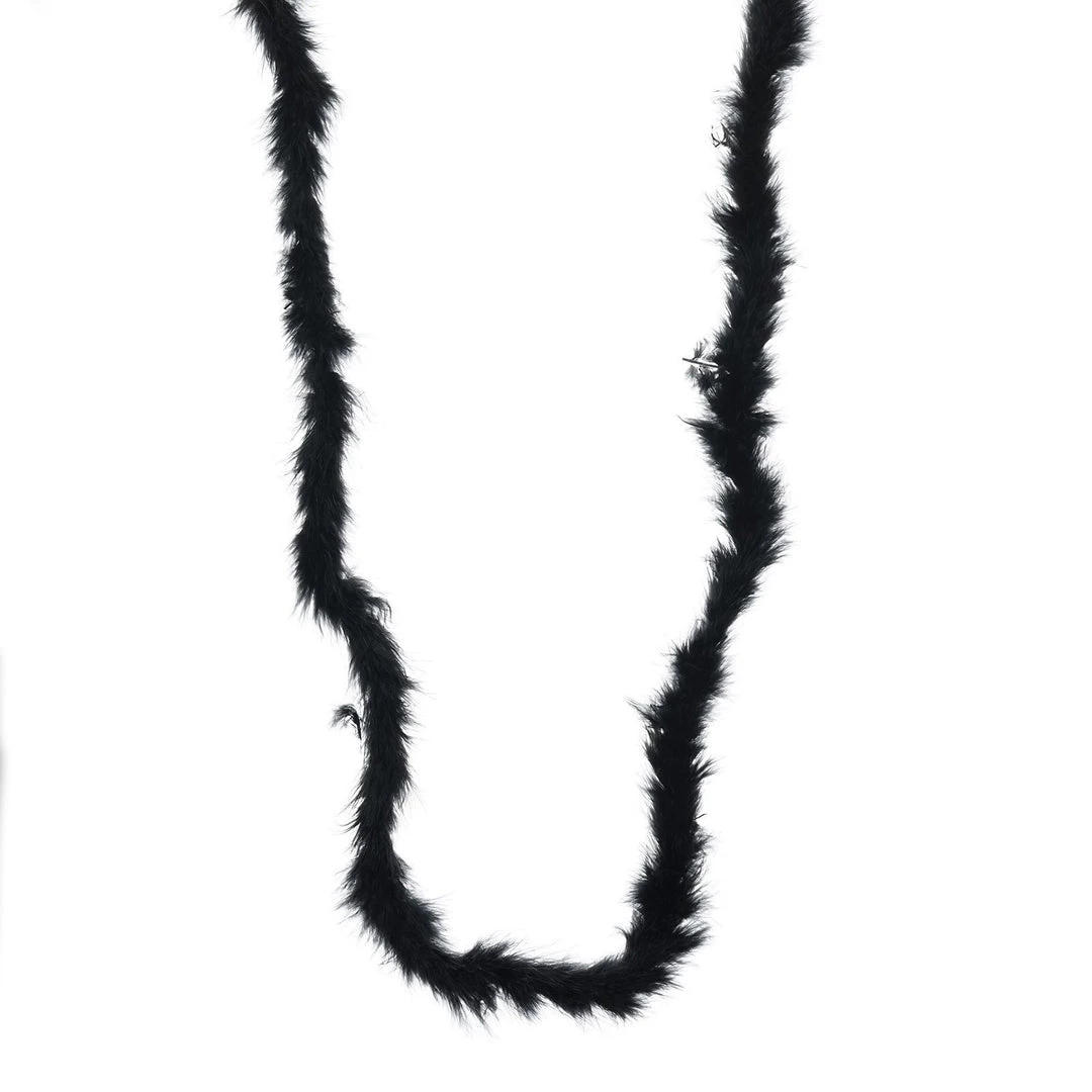 Efavormart-new Craft Supplies Deluxe Marabou Ostrich Feather Boa - Black- 2 Yards 5 Efavormart-new Craft Supplies Deluxe Marabou Ostrich Feather Boa - Black- 2 Yards