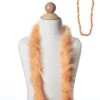 Efavormart-new Deluxe Marabou Ostrich Feather Boa - LIght Coral-2 Yards 1 Efavormart-new Deluxe Marabou Ostrich Feather Boa - LIght Coral-2 Yards