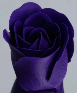 Silkflowersfactory Loose Petals & Soap Favors Scented Rose Soap Gift Box - Purple 9 Silkflowersfactory Loose Petals & Soap Favors Scented Rose Soap Gift Box - Purple