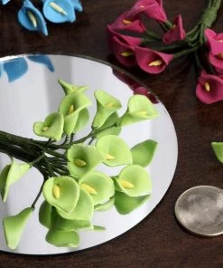 Silkflowersfactory 72 Eco Friendly Handmade Red Calla Lily Flowers For DIY Home Decor Craft Supplies Craft Flowers 7 Silkflowersfactory 72 Eco Friendly Handmade Red Calla Lily Flowers For DIY Home Decor Craft Supplies Craft Flowers