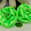 Silkflowersfactory 12/pk PRECIOUS LIFESTYLE Pearl Center Satin Craft Rose - Apple Green 1 Silkflowersfactory 12/pk PRECIOUS LIFESTYLE Pearl Center Satin Craft Rose - Apple Green