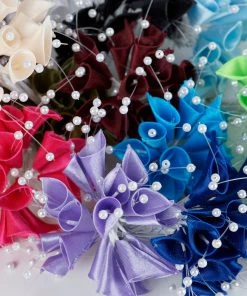 Silkflowersfactory Craft Flowers 72 Poly Fushia Calla Lily Bead Flowers With Pearl Spray For Wedding Home Craft Decor 7 Silkflowersfactory Craft Flowers 72 Poly Fushia Calla Lily Bead Flowers With Pearl Spray For Wedding Home Craft Decor