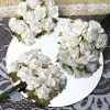 Silkflowersfactory Craft Flowers 144 White Paper Mini Flower Roses For DIY Wedding Card Craft Party Favors Decorations 1 Silkflowersfactory Craft Flowers 144 White Paper Mini Flower Roses For DIY Wedding Card Craft Party Favors Decorations
