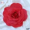 Silkflowersfactory Foam Flower Wall Decor 12" Large Foam Rose Backdrop Wall Decor - Red - 4 Pcs 2 Silkflowersfactory Foam Flower Wall Decor 12" Large Foam Rose Backdrop Wall Decor - Red - 4 Pcs