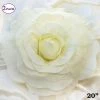 Silkflowersfactory 20" Large Foam Rose Backdrop Wall Decor - Cream - 2 Pcs Foam Flower Wall Decor 1 Silkflowersfactory 20" Large Foam Rose Backdrop Wall Decor - Cream - 2 Pcs Foam Flower Wall Decor