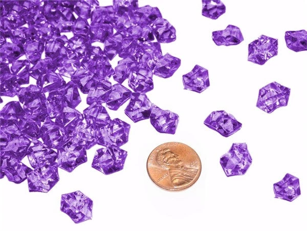 Silkflowersfactory Lavender Mini Acrylic Ice Rock Crystals Wedding Party Event Table Vase Decoration - 400/pk Vase Filler 3 Silkflowersfactory Lavender Mini Acrylic Ice Rock Crystals Wedding Party Event Table Vase Decoration - 400/pk Vase Filler