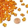 Silkflowersfactory Orange Mini Acrylic Ice Rock Crystals Wedding Party Event Table Vase Decoration - 400/pk 2 Silkflowersfactory Orange Mini Acrylic Ice Rock Crystals Wedding Party Event Table Vase Decoration - 400/pk