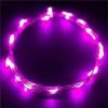 Silkflowersfactory 90" Fushia Starry String Lights Battery Operated With 20 Micro Bright LEDs 1 Silkflowersfactory 90" Fushia Starry String Lights Battery Operated With 20 Micro Bright LEDs
