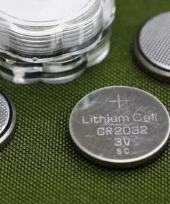 Silkflowersfactory CR2032 Lithium Vase Tea Light Fish Tank LED Batteries - 12 PCS Flower Vases & Decorations