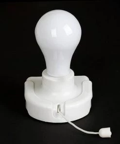 Silkflowersfactory LED Lighting Wholesale Battery Operated Cordless Stick Up Light Bulb For Cabinet Closet Lamp