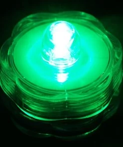 Silkflowersfactory Submersible LED Waterproof Light RGB For Vase Wedding Party Fish Tank - Green-12pcs 7 Silkflowersfactory Submersible LED Waterproof Light RGB For Vase Wedding Party Fish Tank - Green-12pcs