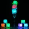 Silkflowersfactory Flower Vases & Decorations Automatic Submersible Waterproof LED Ice Cubes RGB For Vase Wedding Party Fish Tank -Assorted-12pcs