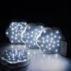 Silkflowersfactory Flower Vases & Decorations 23 LED Wedding Party Vase Base Lights With REMOTE - White - 4 PCS 1 Silkflowersfactory Flower Vases & Decorations 23 LED Wedding Party Vase Base Lights With REMOTE - White - 4 PCS