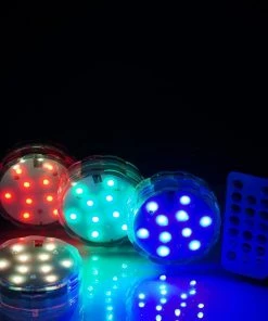 Silkflowersfactory 4 X Fairy Nest LED Vase Lights – Remote-Controlled Assorted Colors Flower Vases & Decorations