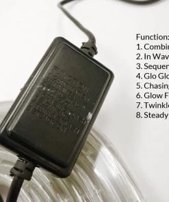 Silkflowersfactory 33ft 250 LED White Rope Lights For Garden Patio Party Indoor Outdoor Decoration Flower Vases & Decorations 8 Silkflowersfactory 33ft 250 LED White Rope Lights For Garden Patio Party Indoor Outdoor Decoration Flower Vases & Decorations