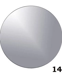 Silkflowersfactory 14" Round Circle Mirror - Pack Of 4
