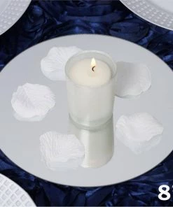 Silkflowersfactory 8" Round Circle Glass Mirror - Pack Of 6