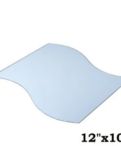 Silkflowersfactory 12 X 10" Wave Glass Mirror - Pack Of 6