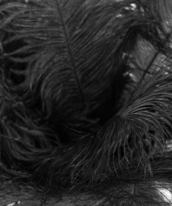 Silkflowersfactory 12 Pack | 13"-15" Natural Plume Real Ostrich Feathers Vase Centerpiece - Black 21 Silkflowersfactory 12 Pack | 13