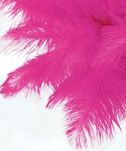 Silkflowersfactory 12 Pack | 13"-15" Natural Plume Real Ostrich Feathers Vase Centerpiece - Fushia 15 Silkflowersfactory 12 Pack | 13