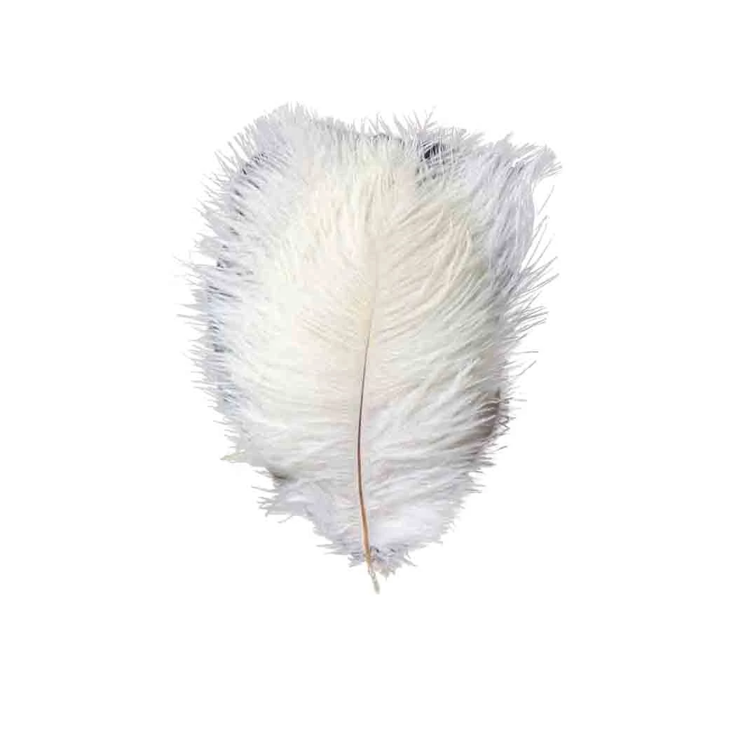 Silkflowersfactory Set Of 12 | 24"-26" Natural Plume Ostrich Feathers Centerpiece - White 3 Silkflowersfactory Set Of 12 | 24"-26" Natural Plume Ostrich Feathers Centerpiece - White