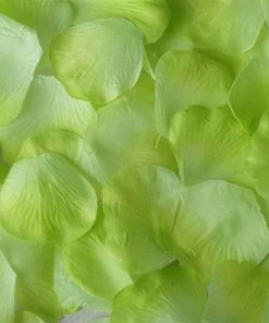 Silkflowersfactory 500 Silk Rose Petals For Wedding Party Table Confetti Decoration - Mint