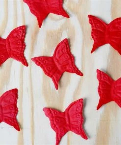 Silkflowersfactory 500 Pack Silk Butterfly Rose Petals - Red