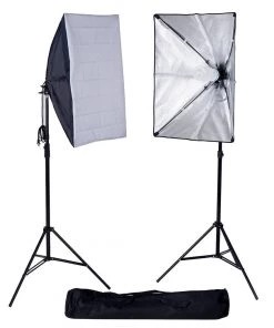 Silkflowersfactory 700W Photography Softbox Lighting Kit Photo Equipment Soft Studio Light Kit - 27 X 20" 12 Silkflowersfactory 700W Photography Softbox Lighting Kit Photo Equipment Soft Studio Light Kit - 27 X 20