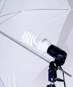 Silkflowersfactory Photography Photo Portrait Studio 400W Day Light Umbrella Continuous Lighting Kit