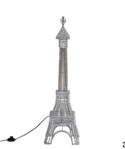 Silkflowersfactory Prop Columns 39" Color Changing LED Metal Eiffel Tower Wedding Event Party Columns - 1PCS