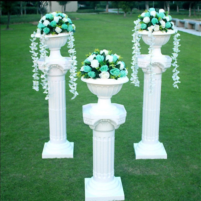 Efavormart-new 36" Tall Empire Roman Decorative Wedding Columns - 4 PCS - Height Adjustable Chandelier & Stands 8 Efavormart-new 36" Tall Empire Roman Decorative Wedding Columns - 4 PCS - Height Adjustable Chandelier & Stands