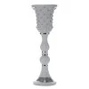 Efavormart-new 2 Pack | 32" Tall White PVC | 10mm Crystal Studded French Inspired Column Pedestal Plant Stand Pot 1 Efavormart-new 2 Pack | 32" Tall White PVC | 10mm Crystal Studded French Inspired Column Pedestal Plant Stand Pot