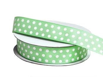 Silkflowersfactory Ribbons 25 Yards 7/8" DIY Sage Grosgrain Polka Dot Ribbon Wedding Party Dress Favor Gift Craft Decoration 3 Silkflowersfactory Ribbons 25 Yards 7/8" DIY Sage Grosgrain Polka Dot Ribbon Wedding Party Dress Favor Gift Craft Decoration