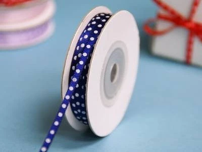 Silkflowersfactory 100 Yards 1/8" DIY Navy Blue Satin Polka Dot Ribbon Wedding Party Dress Favor Gift Craft Ribbons 3 Silkflowersfactory 100 Yards 1/8" DIY Navy Blue Satin Polka Dot Ribbon Wedding Party Dress Favor Gift Craft Ribbons